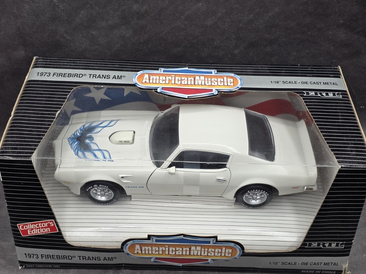 Ertl American Muscle 1973 Pontiac Firebird Trans AM 1:18 Scale