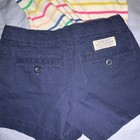 Ralph Lauren - Girls Size 5 - Navy Chino Shorts + Striped Tank — photo 3