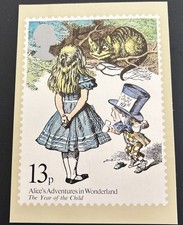 Great Britain PHQ Card 1979 Alice’s Adventures In Wonderland Year of the Child
