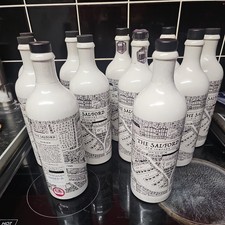 Collectable Large 0.75L Salford Rum Company EMPTY Used Stoneware Bottle