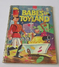 Walt Disney's Babes in Toyland A Big Golden Book 1961 Hardcover