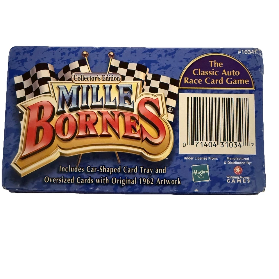 Mille Bornes Edición Coleccionista El Clásico Juego de Cartas Auto Race 2003 - Completo Foto 3 de 4