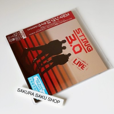 Sting 3.0 Live Limited Edition 2SHM-CD Japan Deluxe Version
