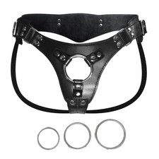 Adjustable Strap On Dildo Harness for Women and Men, Wearable Plus Size Strap...