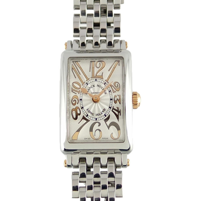 Franck Muller Long Island Petit Relief 802QZ RELSTG AC Women's Stainless Steel