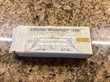 Blackpool Dreadnought Vintage Tram Model Kit Assembled