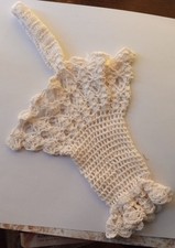 Vintage Crocheted Basket 1975