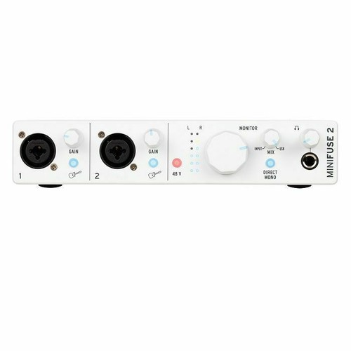 Arturia MiniFuse 2 2x2 USB Audio & Midi Interface (weiß)