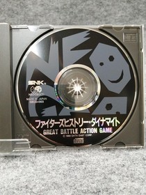 SNK Fighters History Dynamite Neo Geo CD Software