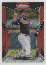 2019 Panini Prizm Tier II Red Mojo Prizm 127/299 Carlos Rodon #155 no9