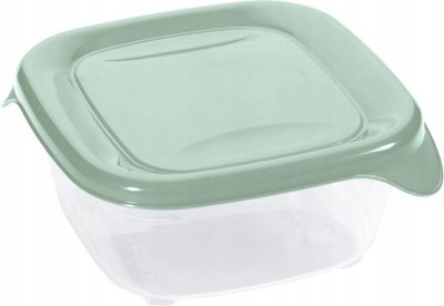 Fresh & Go Square Food Container 0.8l - BPA Free, Microwave, Freezer