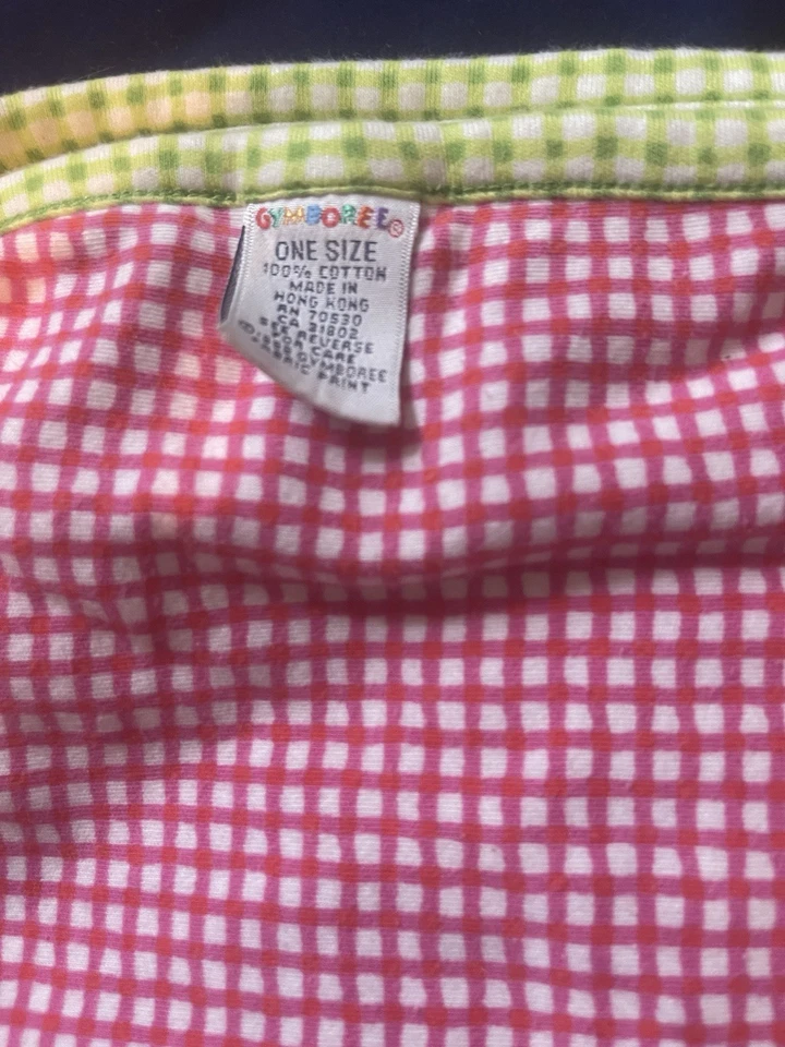 Extremely Rare Vintage 1998 Gymboree Blanket "Vegetable Garden" line - Image 3 of 3