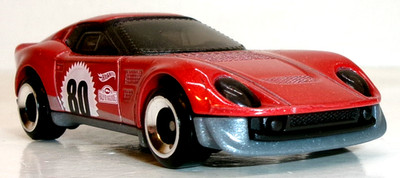 LOOSE 2025 HOT WHEELS 1:64 MATTEL 80th METALFLAKE RED EL SEGUNDO COUPE