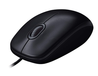 Logitech M90 Wired USB Mouse, 1000 DPI Optical Tracking, Ambidextrous PC / Mac /