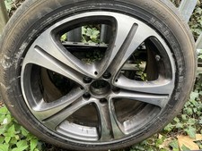 MERCEDES E220 W213 2016 ALLOY WHEEL 18" SINGLE 5 SPOKE SILVER A2134011400 ET43