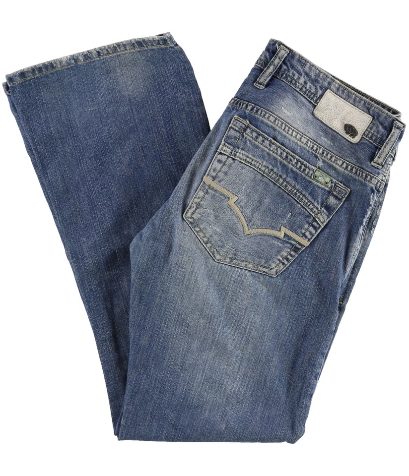Jeans Ajustados Activos Para Hombre Buffalo David Bitton, Azules, 30W x 30L - Imagen 2 de 2