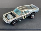 Vintage Hot Wheels Redline 1970 Chrome Boss Hoss Club Car - White Int., ALL OG!