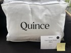 NWT Quince Luxe Goose Down Pillow Medium/Firm Fill  $140 Standard Size White