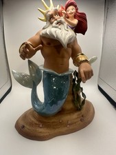 WDCC LE Ariel & King Triton Morning Daddy The...