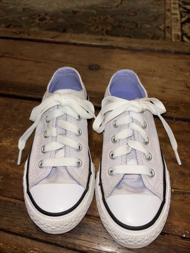 Sneakers basse Converse All Star Oxford doppia lingua lilla taglia 11
