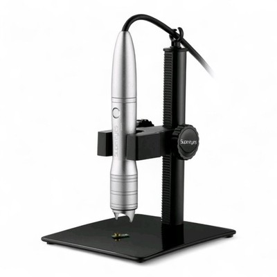 SUPEREYES A005+ 500X USB Handheld Auto Fine Focus Digital LED Microscope w/Stand