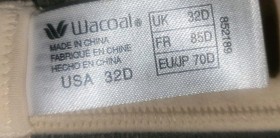 NWT! Wacoal Women's 32D  Wirefree  Bra