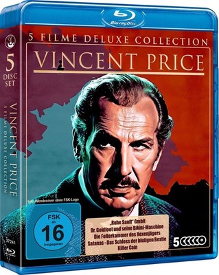 Vincent Price - Deluxe Collection (5 Blu-ray-Box mit Wendecover) (Blu-ray)