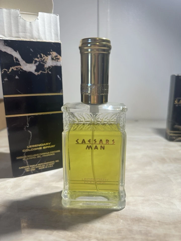 Colonia Legendaria Caesars Man 2,0 oz / 60 ml FÓRMULA ORIGINAL DE COLECCIÓN HECHA EN EE. UU. Foto 2 de 2