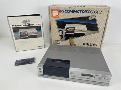 Philips  CD303 CD Player   Mint Condition   Original Box & Manual - Serviced