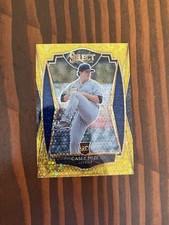 2021 Panini Select Gold Disco 🥇🔥Premier #111Casey Mize RC #02/10 SSP! Tigers!
