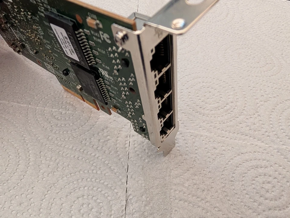 Scheda Intel Ethernet Server Adapter I350‑T4 Ethernet 1 Gb 4 porte BASE‑T - Immagine 3 di 4