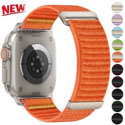 Nylon Sport Loop Armband für Apple Watch Series 11 10 9 8 7 6 5 SE Ultra 3 49mm