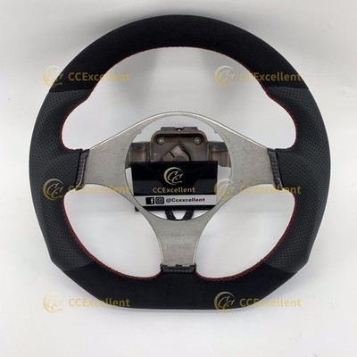 Custom Leather Steering Wheel For Mitsubishi Lancer Evolution EVO 7 8 9 02-07