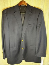 Ralph Lauren 100 Pure Wool 2 Button Blazer Sport Coat Jacket 42L men  s