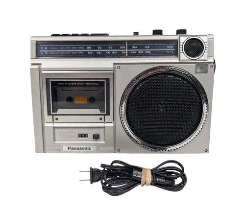 Vintage Panasonic RX-1540 Boom Box AM/FM Radio Cassette Player & Recorder