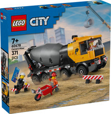LEGO® City 60478 Betonmischer Spielzeuglaster Spielzeugbaumaschinen