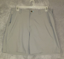 Free Fly Mens Latitude Shorts Gray Performance Stretch Fishing Hiking Size L