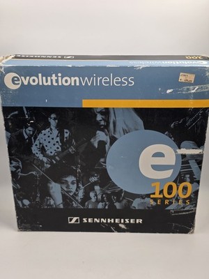 Sennheiser ew100 Bodypack SK100 Transmitter & EM100 Receiver Original Box Works!