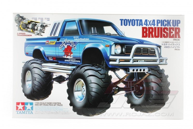 Tamiya 58519 1/10 RC Car Kit Toyota Bruiser RN36 4x4 3 Speed Pick