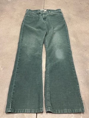 Vintage Y2K Levi's 527 Low Boot Cut Corduroy Pants Green Men's 32x30