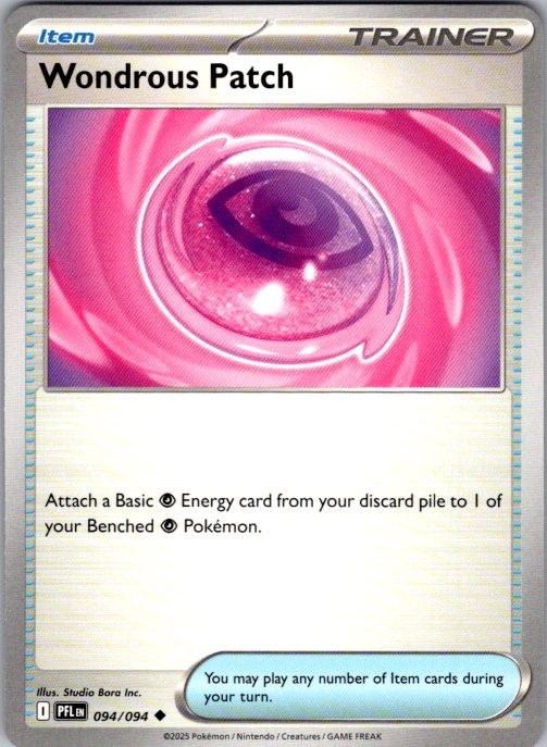 WONDROUS PATCH 094/094 PHANTASMAL FLAMES POKEMON