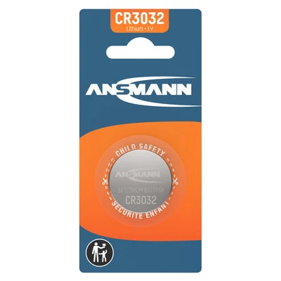 ANSMANN 1516-0013 Knofpzelle Batterie Lithium CR 3032 - 3V