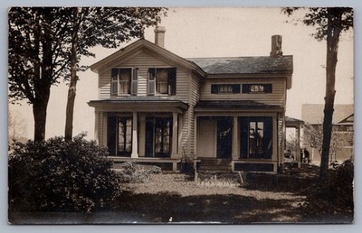 Unidentified Farm House Liverpool NY ? 1910 RPPC Onondaga County Postcard L4