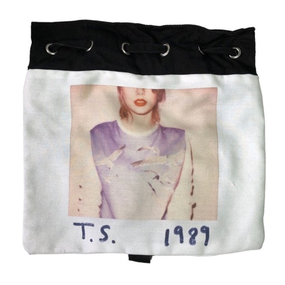 Taylor Swift 1989 Album Cover World Tour Drawstring Backpack Taylor Swift 1989 Album Cover World Tour Drawstring Backpack
