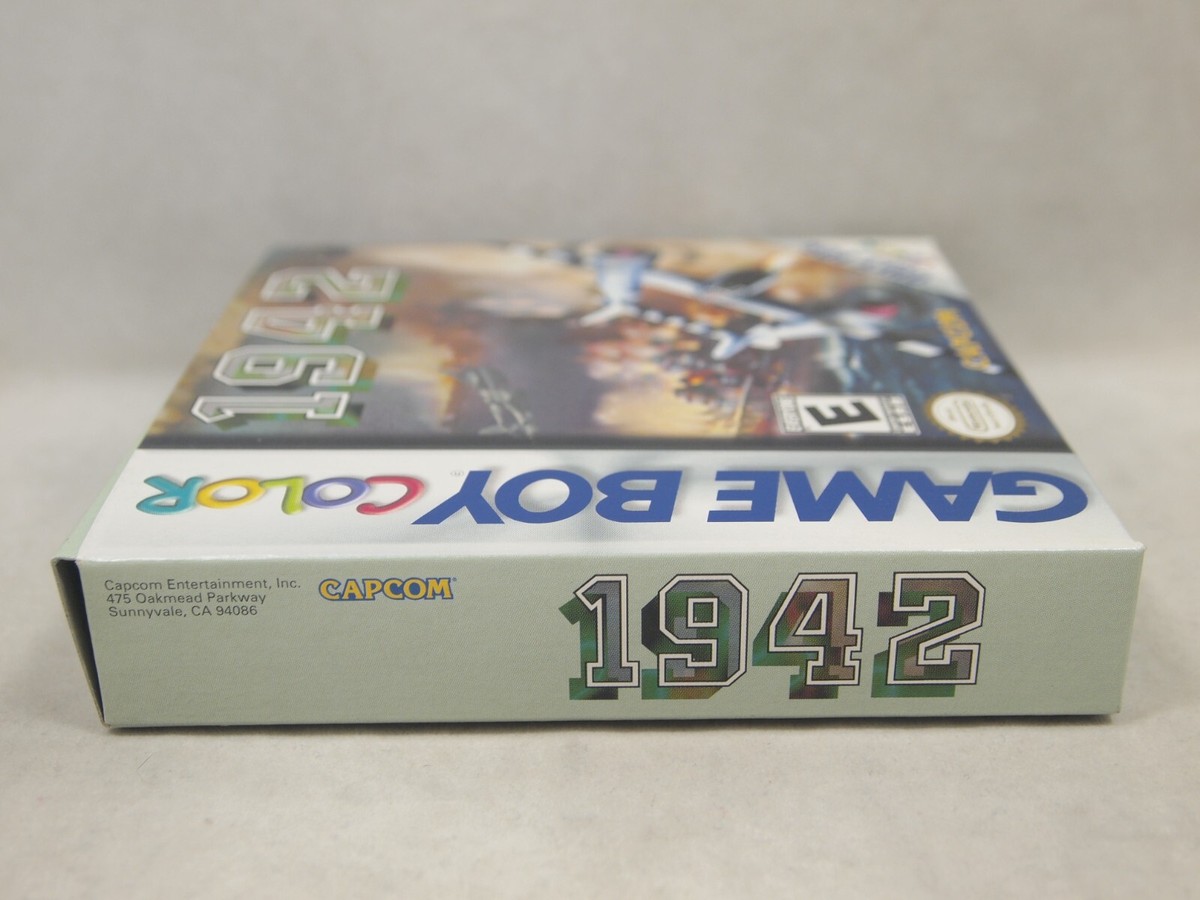1942 (Game Boy Color | GBC) Authentic BOX & REGISTRATION 1942 (Game Boy Color | GBC) Authentic BOX & REGISTRATION