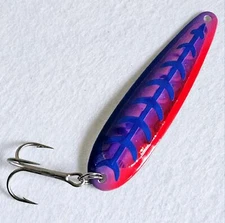 Kingfisher Tackle Proeye Magnum Trolling Spoon 3-3/4" 13g VMC #1/0 Treble Hook