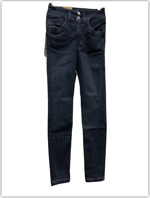 Jean Femme Salsas Taille W27 L30 Bleu - Coupe Skinny Slim, Neuf Avec Étiquettes