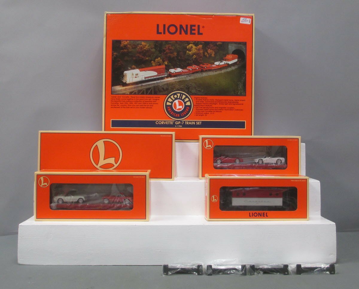 lionel corvette train set