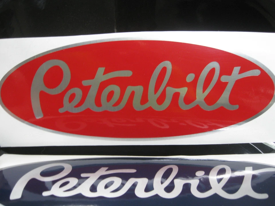 Calcomanía Peterbilt Parrilla AZUL 2010-2016 FORD F-250 F350 F450 F550 emblema Super Duty Foto 3 de 4