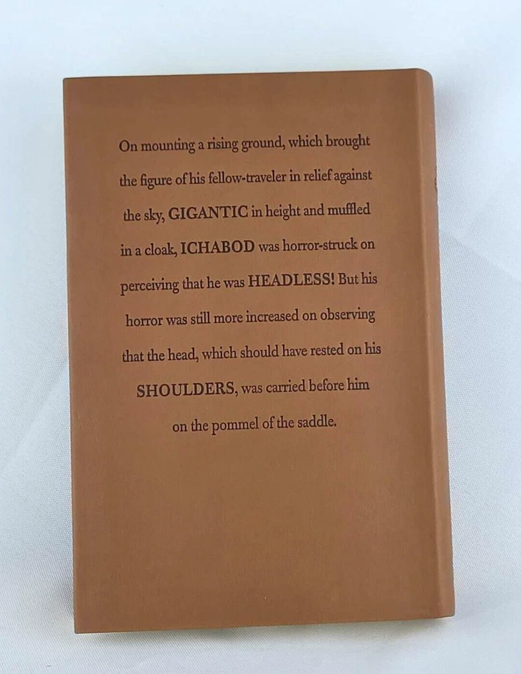 The LEGEND OF SLEEPY HOLLOW & Tales by Washington Irving Faux Leather *New* - Image 3 of 4